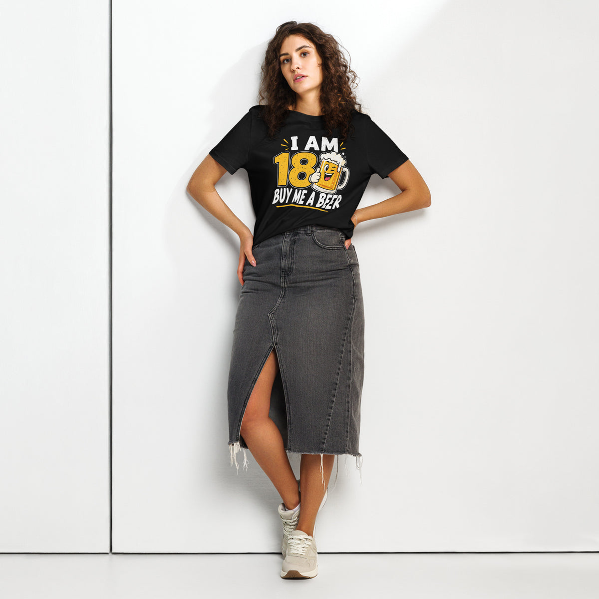 Ladies I Am 18 Buy Me A Beer Tee