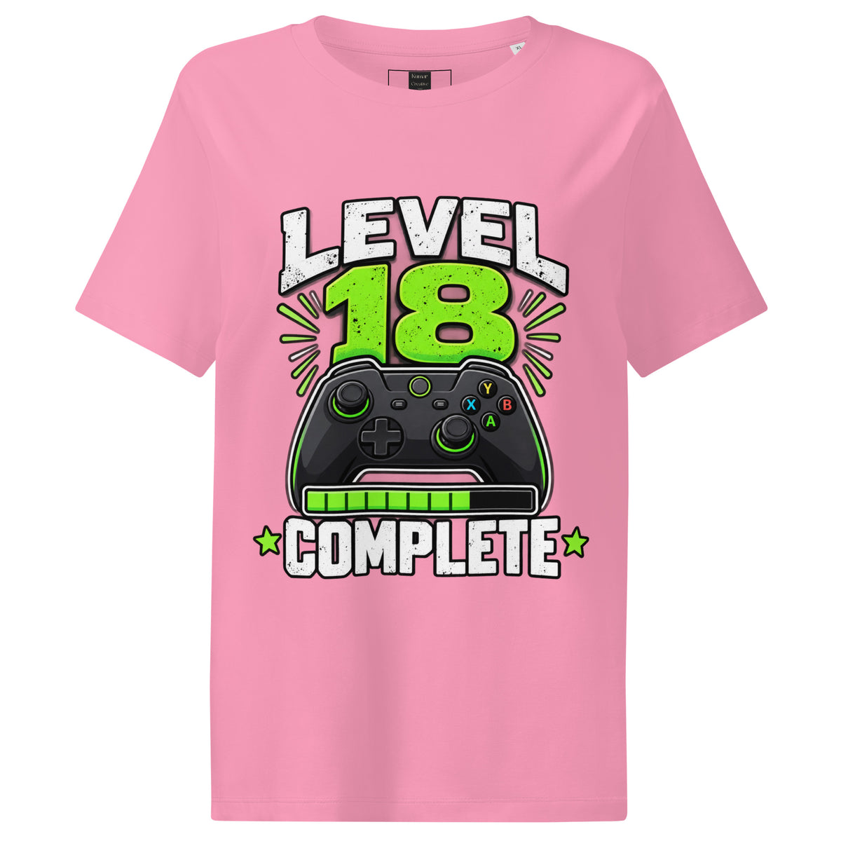 Women's Level 18 Complete Birthday Pink T-Shirt