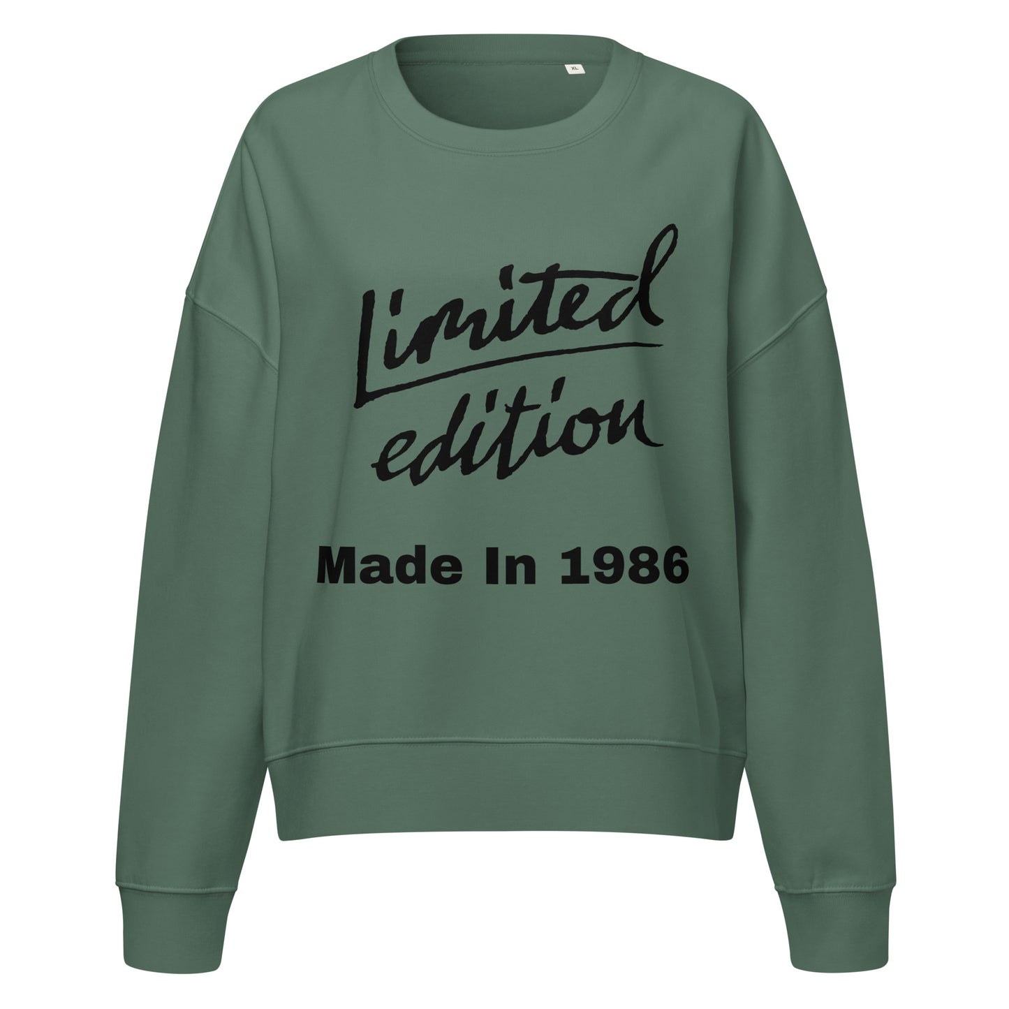 Women's Limited Edition Made In 1986 Sweatshirt (Green)