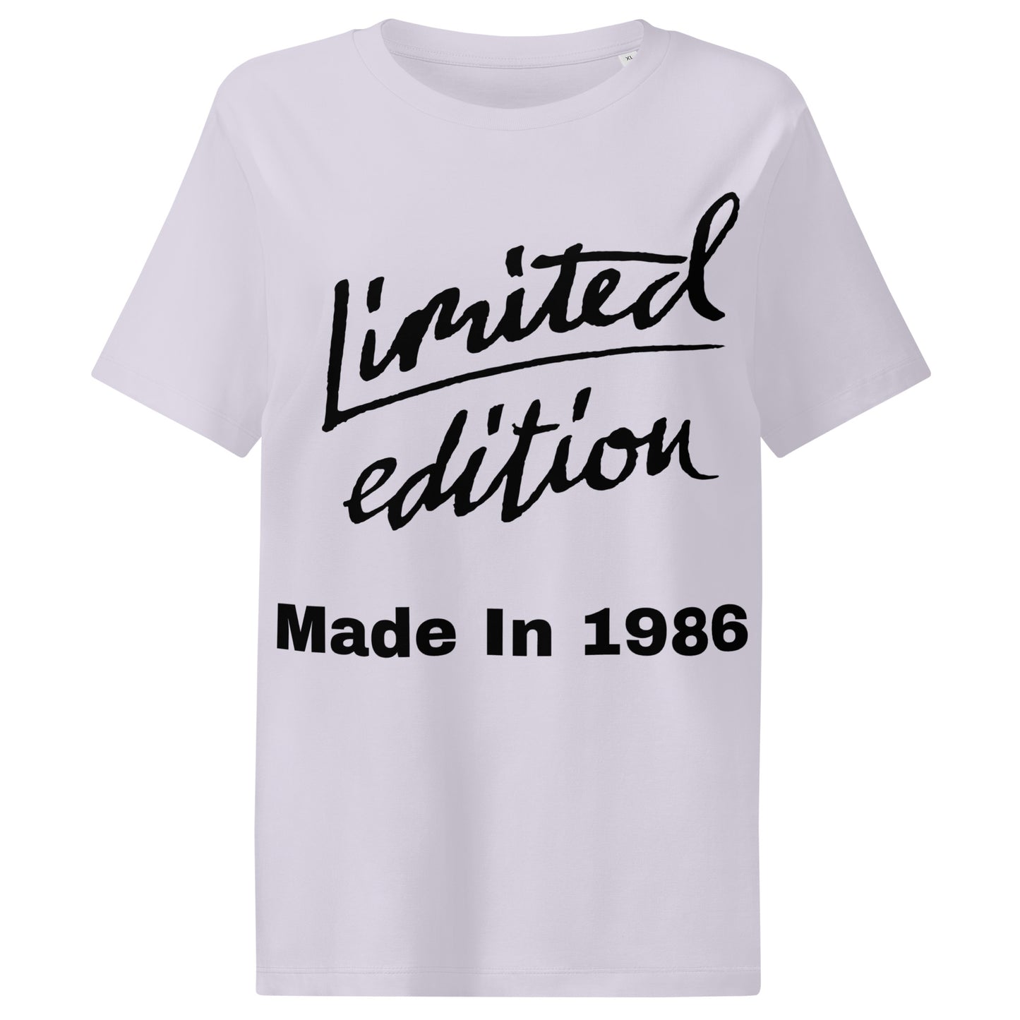 Ladies Limited Edition Lilac Made In 1986 Tee