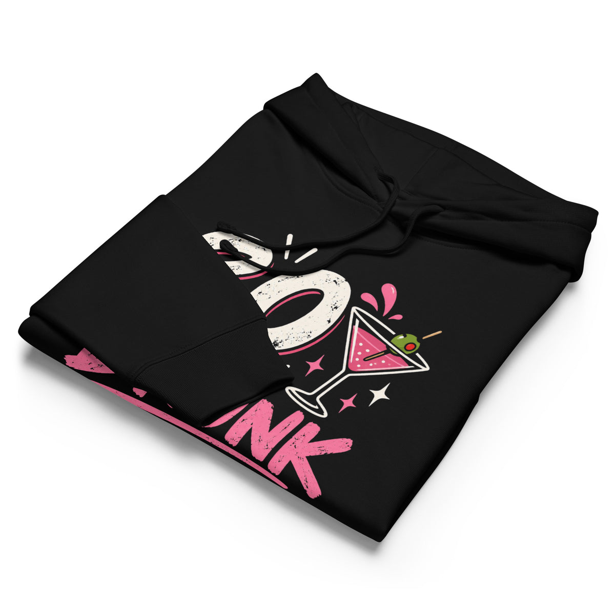 Folded Women's 30 And Drunk Hoodie