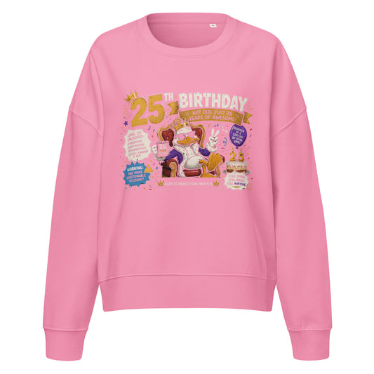 Women's Not Old Just 25 Celebration Birthday Jumper