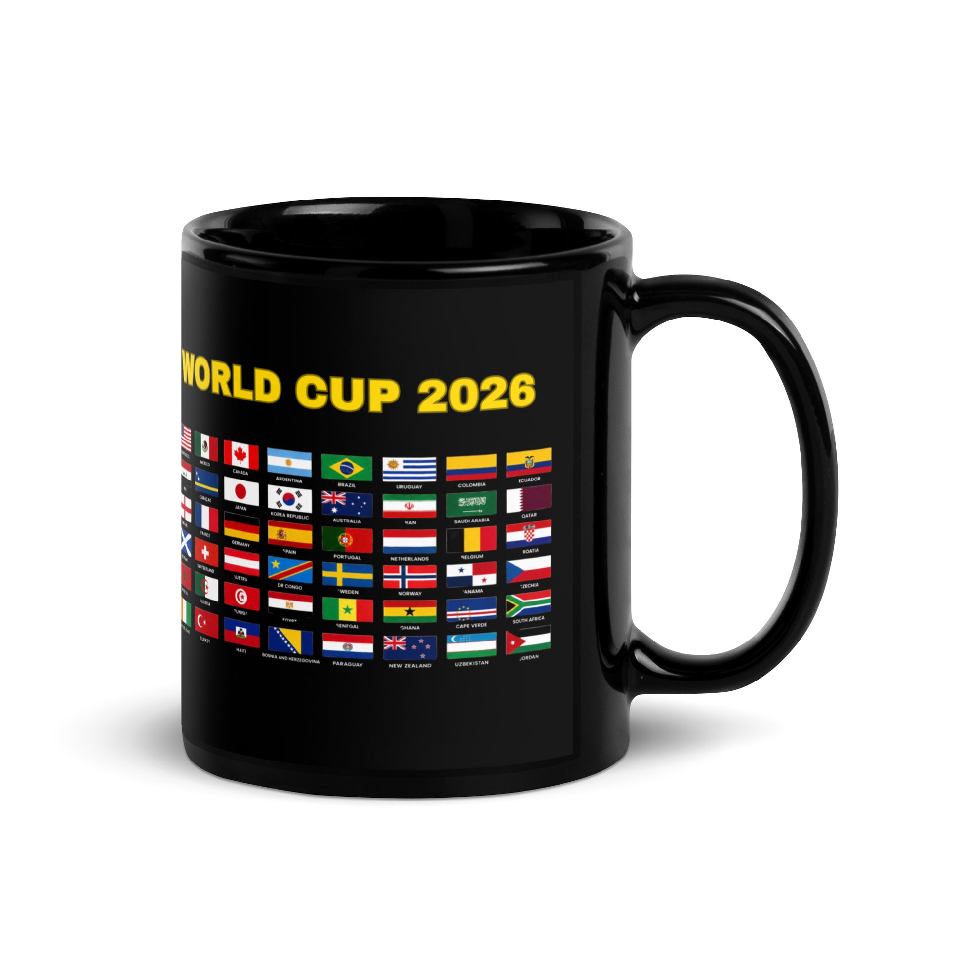 World Cup 2026 Team Flags Mug